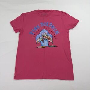 Pink Dolphin Mens L Pink T Shirt Hype Vintage Retro Grunge Streetwear